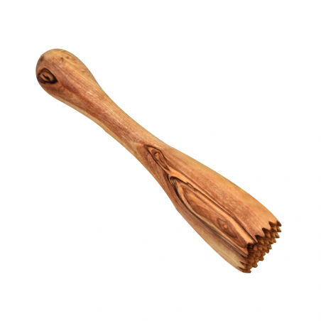 Pilon en Bois d'Olivier – Fabriqué Artisanalement – Élégance et Robustesse – Olivéthique