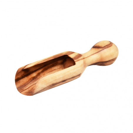 Cuillère Doseuse en Bois d'Olivier – Fabriquée Artisanalement – Précision et Élégance – Olivéthique