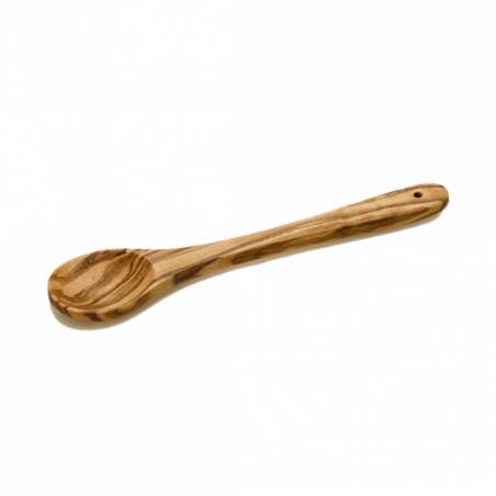 Cuillère à café en bois d'olivier faite à la main