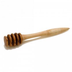 Cuillère à miel en bois d'olivier faite à la main
