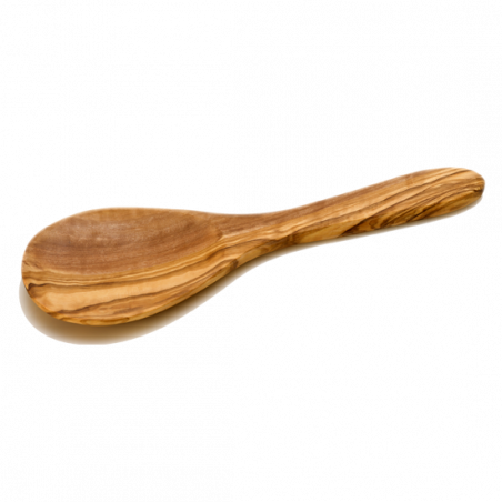 Cuillère à épices en bois d'olivier faite à la main